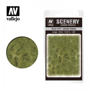 Wild-Gras, gr�n, dicht, 6 mm &middot; VAL SC413 &middot;  Acrylicos Vallejo