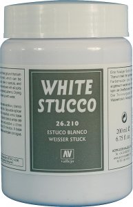 Vallejo Textur White Stucco (200 ml) &middot; VAL VA26210 &middot;  Acrylicos Vallejo