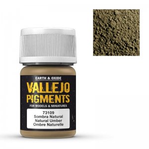 Vallejo Pigment Natural Umber 30ml · VAL VA73109 ·  Acrylicos Vallejo