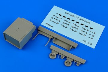 USAF 2- wheel tilt cabinet - late · AERB 320075 ·  Aerobonus · 1:32