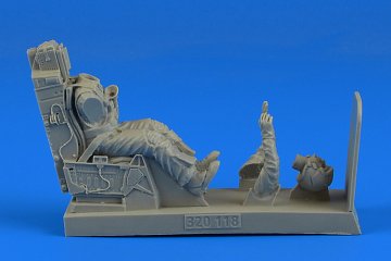 USAF Fighter Pilot with ejection seat - F-16 Fighting Falcon · AERB 320118 ·  Aerobonus · 1:32