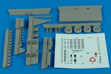 Flightline trailer F-2A (steel platform) · AERB 480046 ·  Aerobonus · 1:48