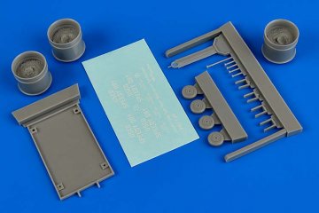 US NAVY Utility trailer wagon 36x60 inch with spill absorbents &middot; AERB 480149 &middot;  Aerobonus &middot; 1:48