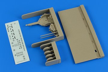 Flightline steel trailer - USAF/NATO · AERB 480203 ·  Aerobonus · 1:48