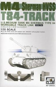 M4 Sherman HVSS T84-Track · AF 35033 ·  AFV-Club · 1:35