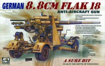 8,8 cm FLAK 18 &middot; AF 35088 &middot;  AFV-Club &middot; 1:35