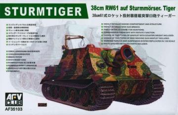 Sturmtiger 38cm RW61 · AF 35103 ·  AFV-Club · 1:35