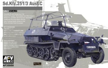 Sdkfz 251/3 Ausf C (limited serie) · AF 35S50 ·  AFV-Club · 1:35