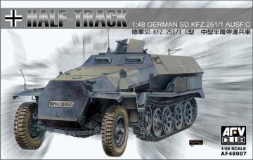 SDKFZ 251 Ausf�hrung C &middot; AF 48007 &middot;  AFV-Club &middot; 1:48
