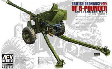 British Mk.4 6pdr Anti-tank Gun · AF AF35217 ·  AFV-Club · 1:35