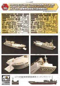 Photo-Etched conversion Kit - US NAVY LCT MK.6 landing Craft Tank501 1943-45 &middot; AF AG35052 &middot;  AFV-Club &middot; 1:350