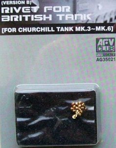 Rivet for Churchill &middot; AF AG3521 &middot;  AFV-Club &middot; 1:35