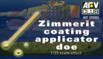 ZIMMERIT ROLLER APPLICATOR · AF C35003 ·  AFV-Club · 1:35
