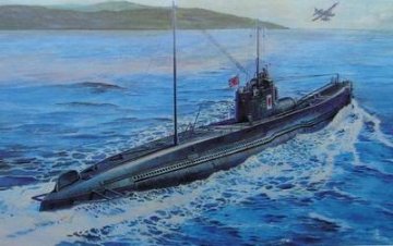 Japanese type I-58 submarine &middot; AF SE73507 &middot;  AFV-Club &middot; 1:350