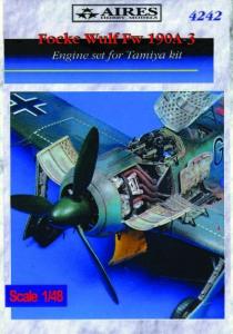 Focke-Wulf Fw 190 A-3 Engine set [Tamiya] · AIR 4242 ·  Aires · 1:48