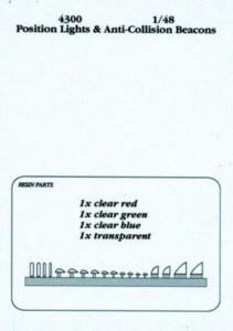 Position lights & anti-collision beacons · AIR 4300 ·  Aires · 1:48