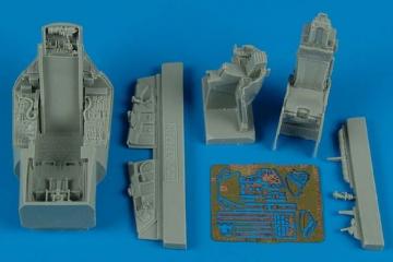 F-16A MLU Falcon - Cockpit set [Kinetic] &middot; AIR 4470 &middot;  Aires &middot; 1:48