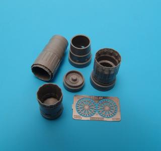 MiG-29A - Exhaust nozzle · AIR 7124 ·  Aires · 1:72