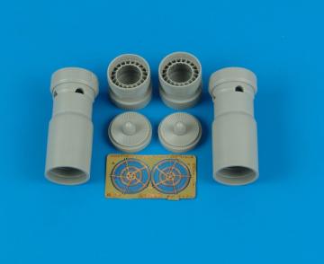 FG.1 British Phantom - Exhaust nozzles [Fujimi] &middot; AIR 7179 &middot;  Aires &middot; 1:72