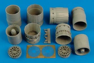 MiG-29A Fulcrum - Exhaust nozzles [Trumpeter] · AIR 2180 ·  Aires Hobby Models · 1:32