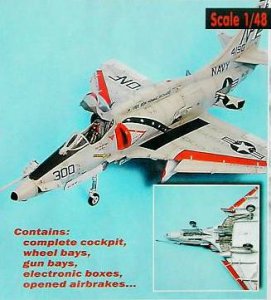 A-4E/F Skyhawk - Detail set [Hasegawa] &middot; AIR 4190 &middot;  Aires Hobby Models &middot; 1:48