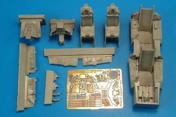 F-16D Block 40 - Cockpit set [Kinetic] &middot; AIR 4537 &middot;  Aires Hobby Models &middot; 1:48