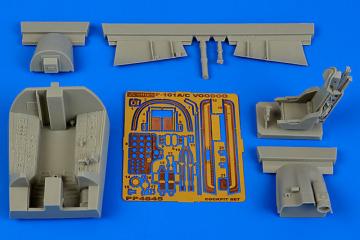 F-101A/C Voodoo - Cockpit set [Kitty Hawk] · AIR 4645 ·  Aires Hobby Models · 1:48