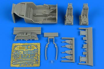 US A-37A Dragonfly - Cockpit set [Trumpeter] · AIR 4699 ·  Aires Hobby Models · 1:48