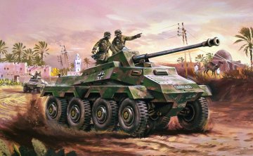 Sd.Kfz 234 - Armoured Car - Vintage Classics · AX 01311V ·  Airfix · 1:76