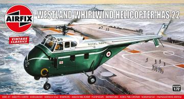 Westland Whirlwind Helikopter - Vintage Classic · AX 02056V ·  Airfix · 1:72