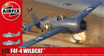 Grumman F4F-4 Wildcat &middot; AX 02070A &middot;  Airfix &middot; 1:72