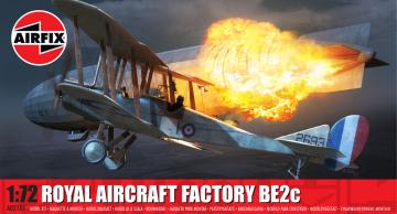 Royal Aircraft Factory BE2c &middot; AX 02101 &middot;  Airfix &middot; 1:72