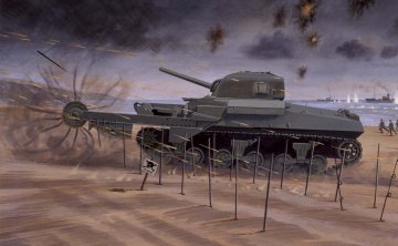 Sherman Crab - Vintage Classics · AX 02320V ·  Airfix · 1:76