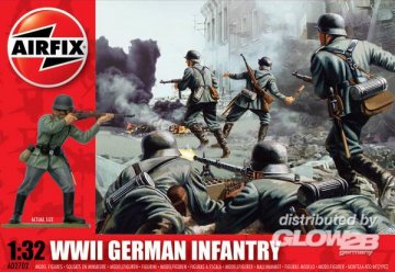 WWII German Infantry &middot; AX 02702 &middot;  Airfix &middot; 1:32
