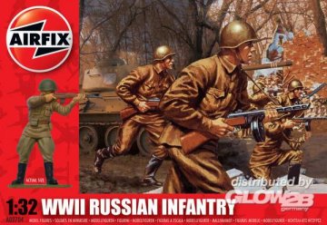 Russian Infantry &middot; AX 02704 &middot;  Airfix &middot; 1:32