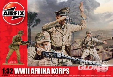 WWII Afrika Korps &middot; AX 02708 &middot;  Airfix &middot; 1:32