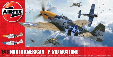 North American P51-D Mustang (Filletless Tails) · AX 05138 ·  Airfix · 1:48