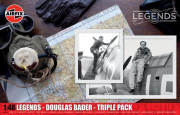 Legends - Douglas Bader - Triple Pack &middot; AX 40101 &middot;  Airfix &middot; 1:48