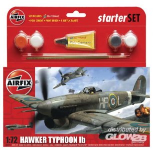 Hawker Typhoon 1B Kleines Einsteiger-Set &middot; AX 50079 &middot;  Airfix &middot; 1:72