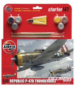 P47D Thunderbolt Medium Einsteiger-Set · AX 50088 ·  Airfix · 1:72