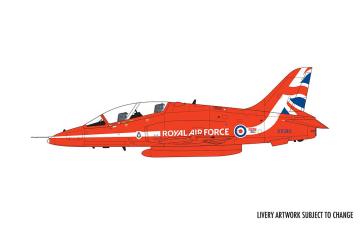 Red Arrows Hawk - Small Beginners Set · AX 55002 ·  Airfix · 1:72