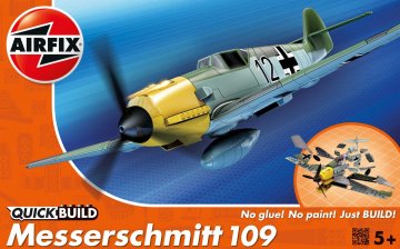 Messerschmitt BF 109 - Quick-Build · AX J6001 ·  Airfix