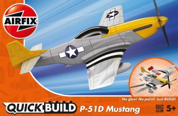 P-51D Mustang - Quick Build · AX J6016 ·  Airfix