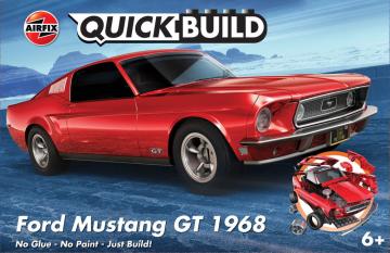 Ford Mustang GT 1968 - Quickbuild · AX J6035 ·  Airfix