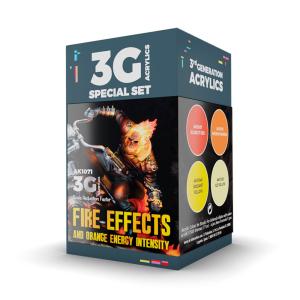 WARGAME COLOR SET. FIRE EFFECTS. · AKI AK1071 ·  AK Interactive