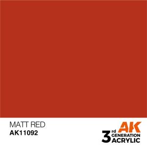 Matt Red 17ml · AKI AK11092 · AK Interactive Matt Red 17ml · AKI AK11092 · AK Interactive
