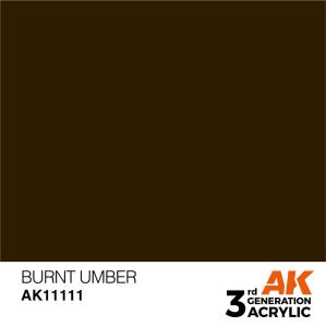 Burnt Umber 17ml · AKI AK11111 ·  AK Interactive