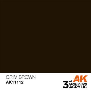 Grim Brown 17ml · AKI AK11112 ·  AK Interactive