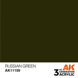 Russian Green 17ml &middot; AKI AK11159 &middot;  AK Interactive