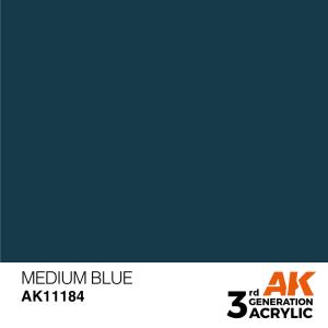 Medium Blue 17ml &middot; AKI AK11184 &middot;  AK Interactive